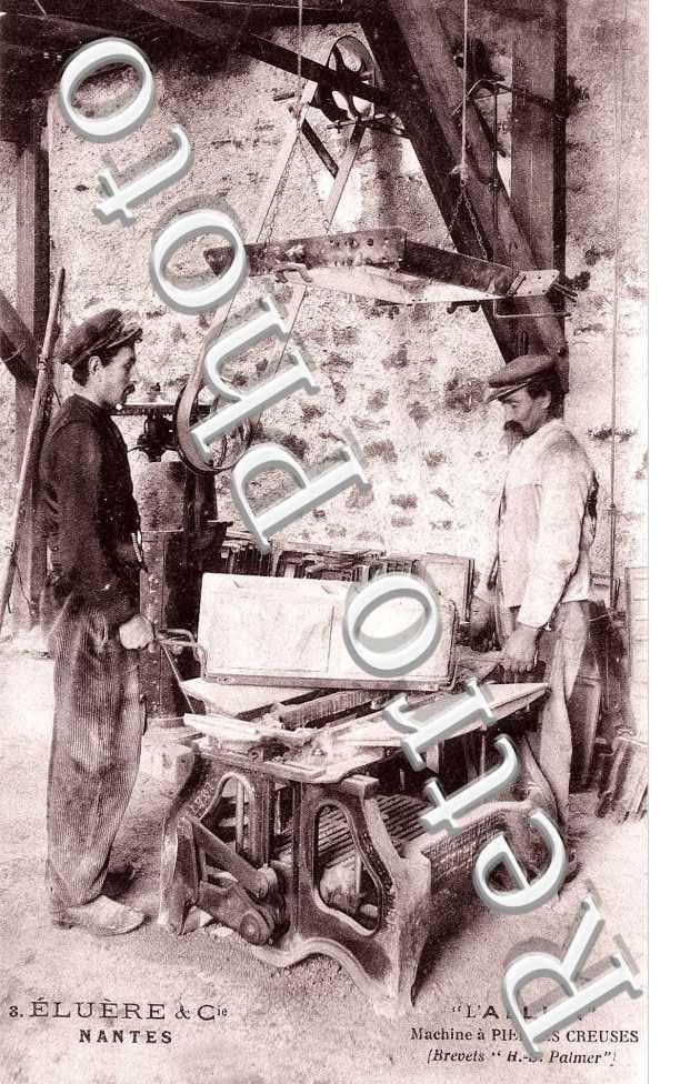 Machines a pierres creuses  Eluere & Cie