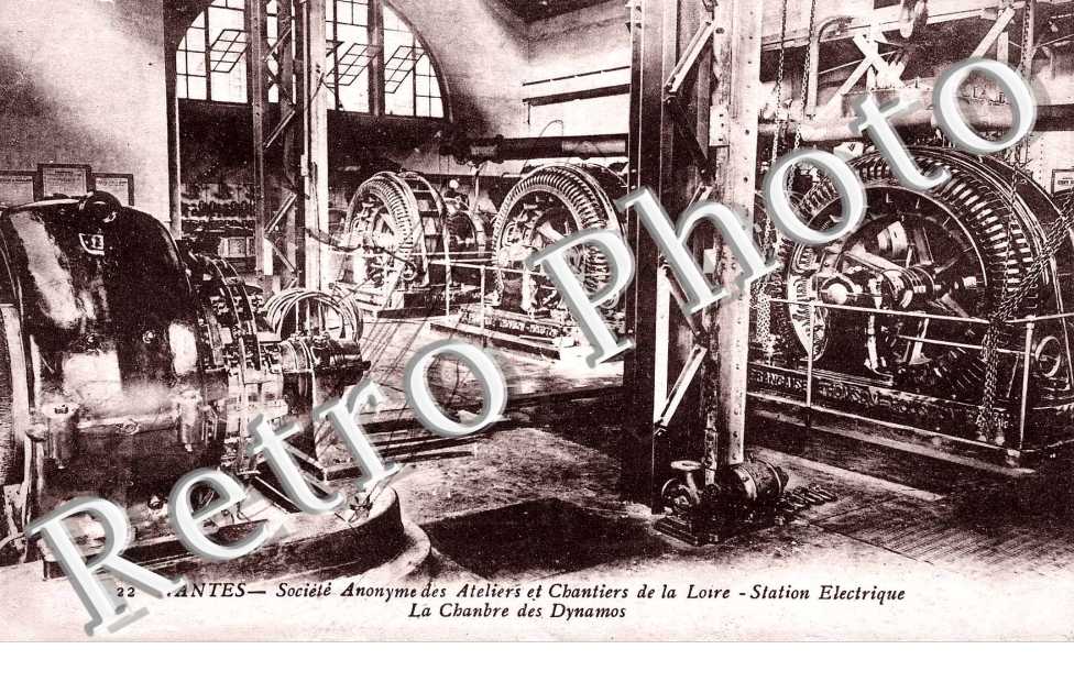 Societe des Ateliers et chantiers de la Loire Station electrique