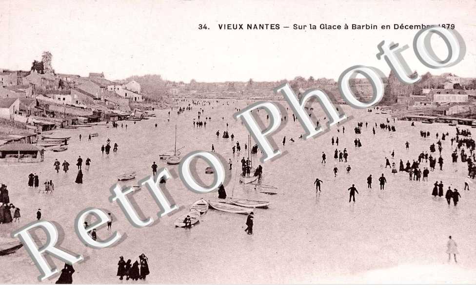 vieux nantes, sur la glace a barbin en decembre 1879