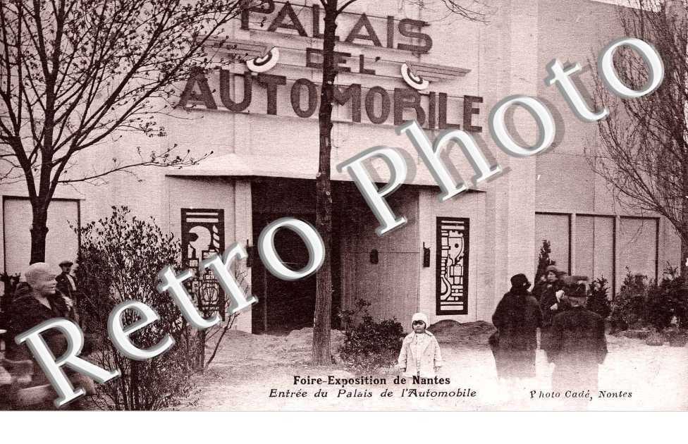Foire exposition Entree du palais de l'automobile