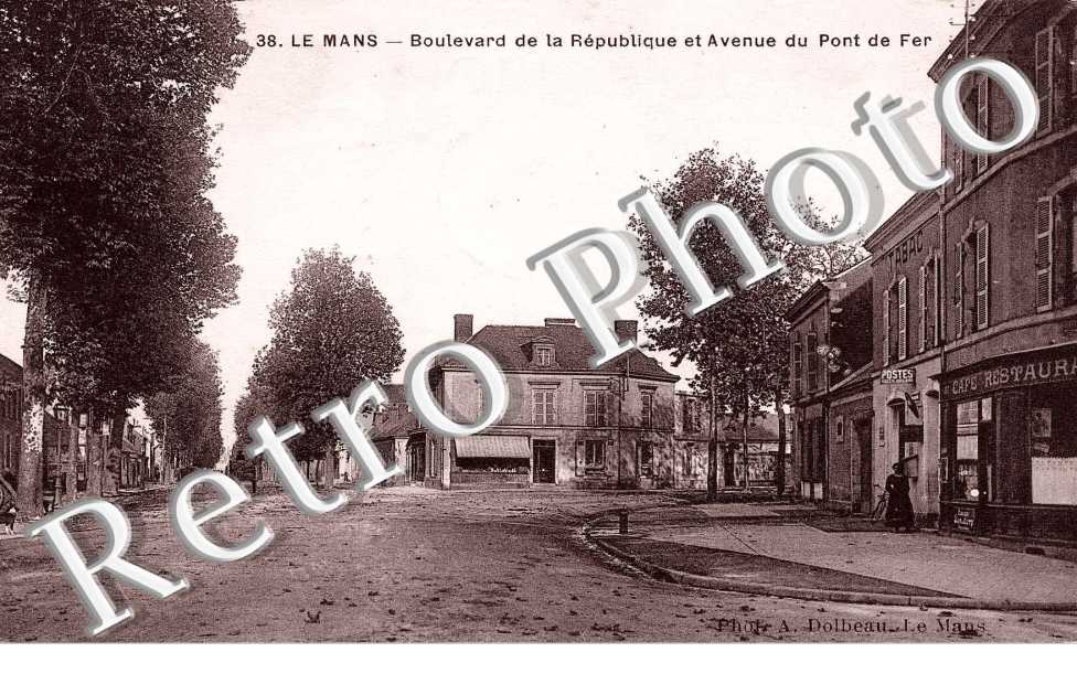 Boulevard de la republique et avenue du Pont de Fer