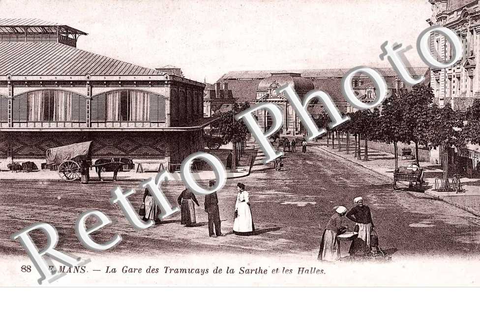 la gare des tramways