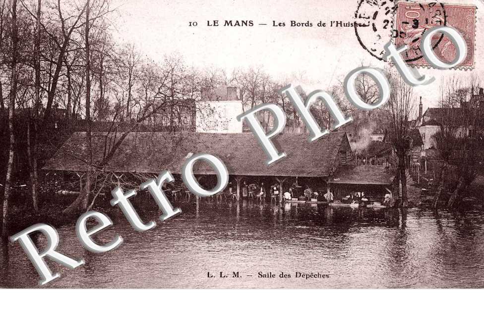 Les bords de l'Huisne