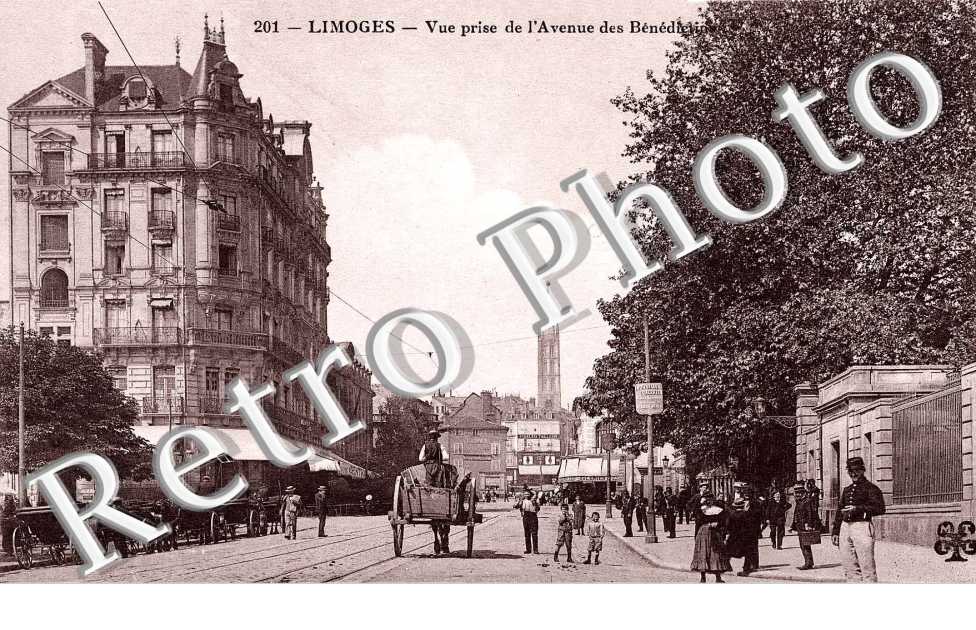 vue prise de l&#039;avenue des Benedictins