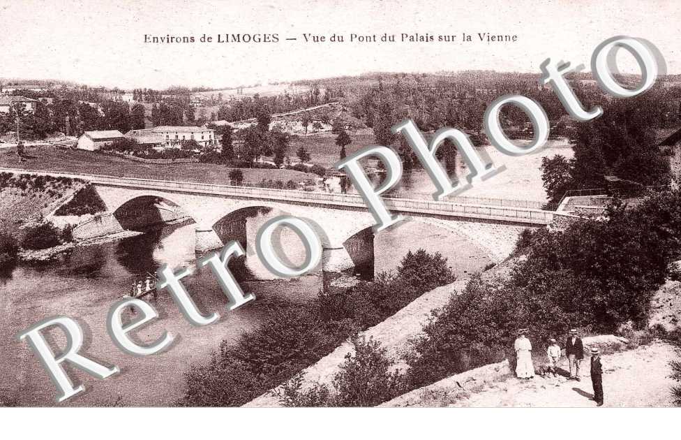 vue du Pont du Palais sur la Vienne