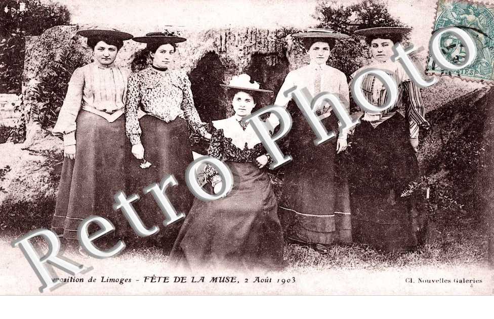 exposition Fete de la Muse 2 aout 1903