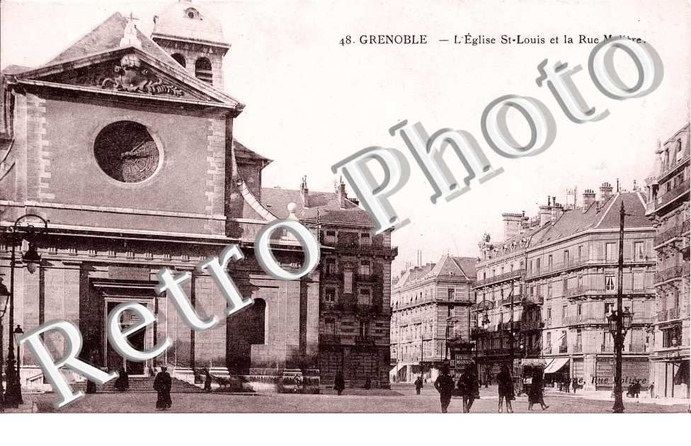 rue Moliere et Eglise saint Louis