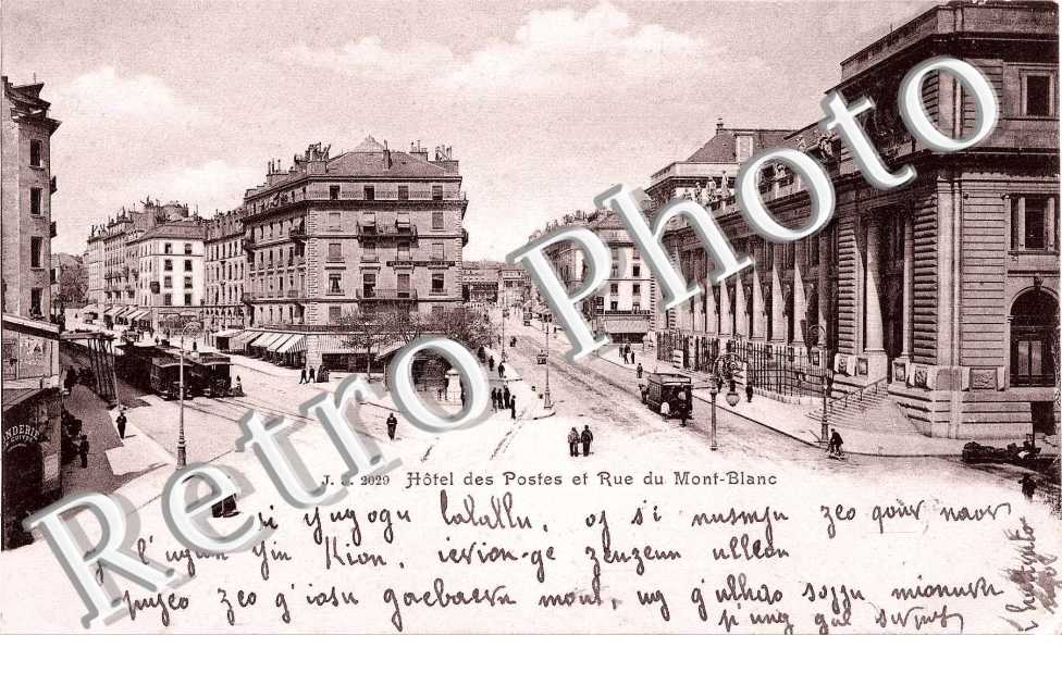 rue du mont Blanc