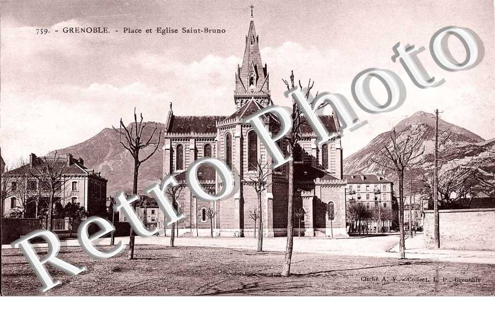 place et Eglise saint Bruno