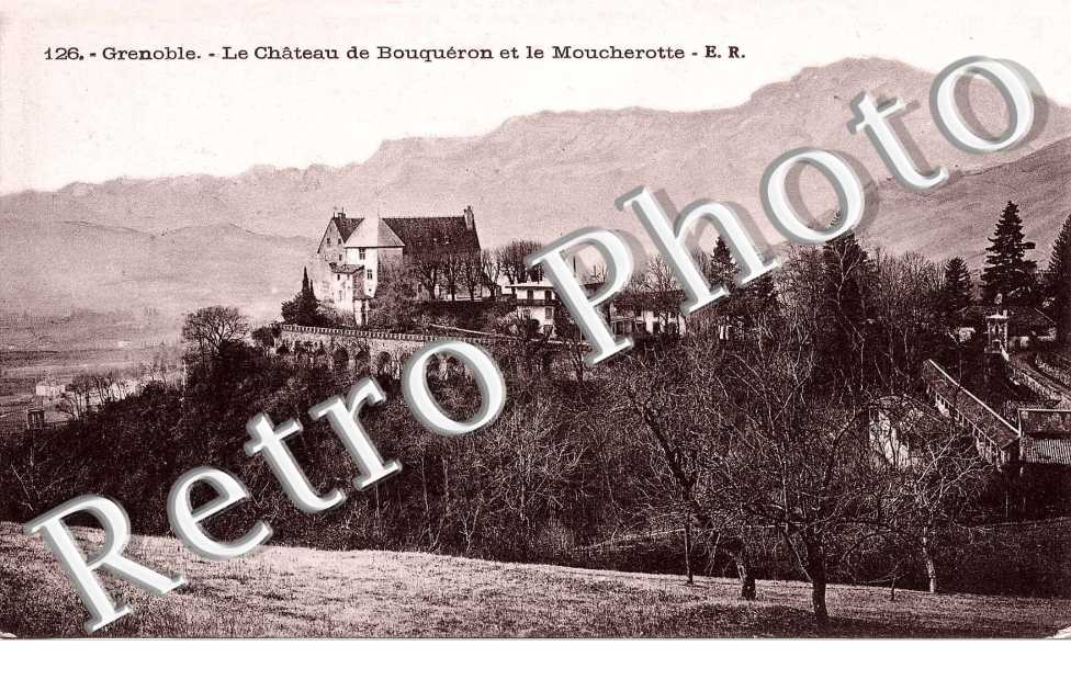 le Chateau de Bouqueron et le Moucherotte