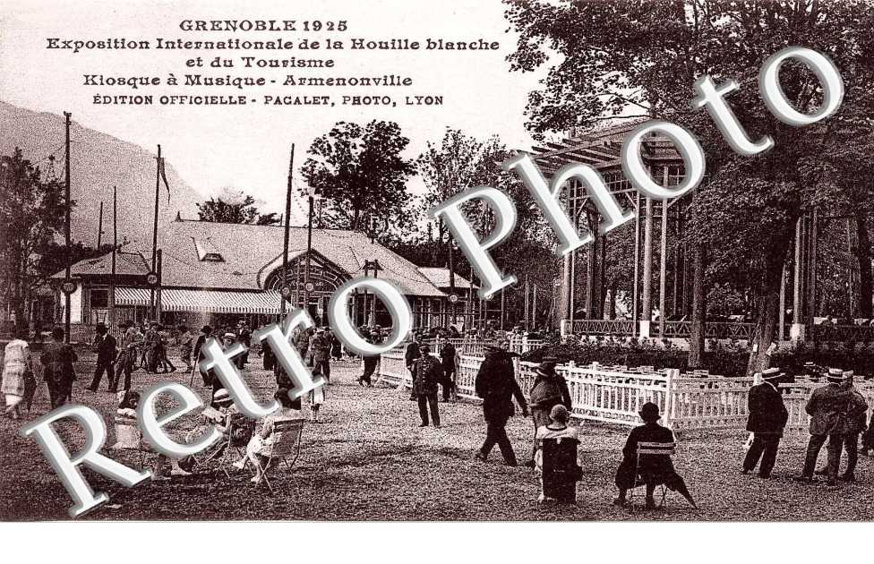 Exposition Internationale de la Houille Blanche - Kiosque à Musique
