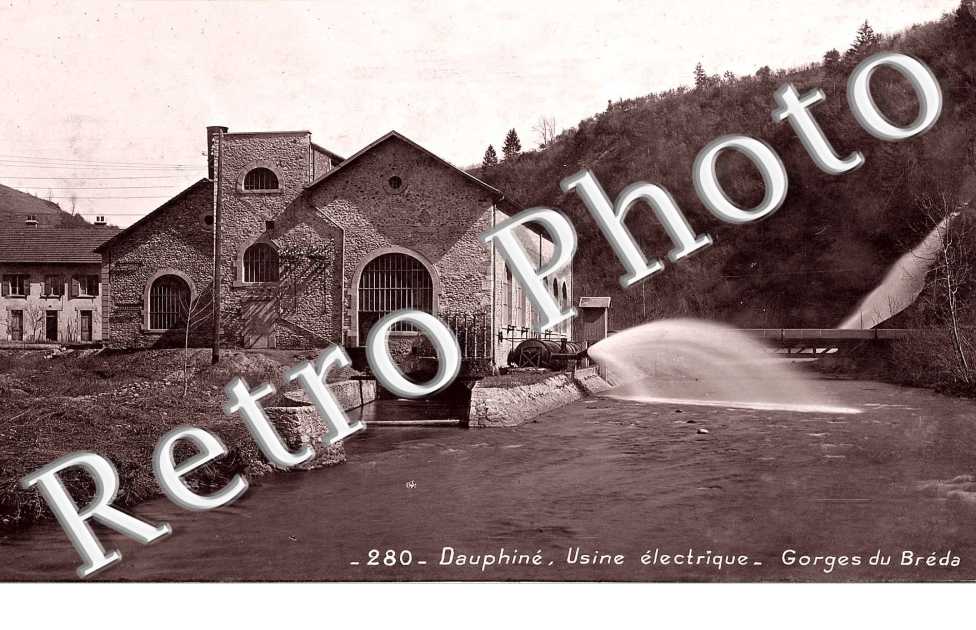 Usine electrique, Gorges du Breda