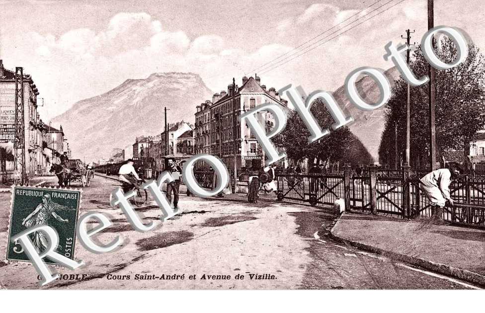 Cours Saint Andre et avenue de Vizille