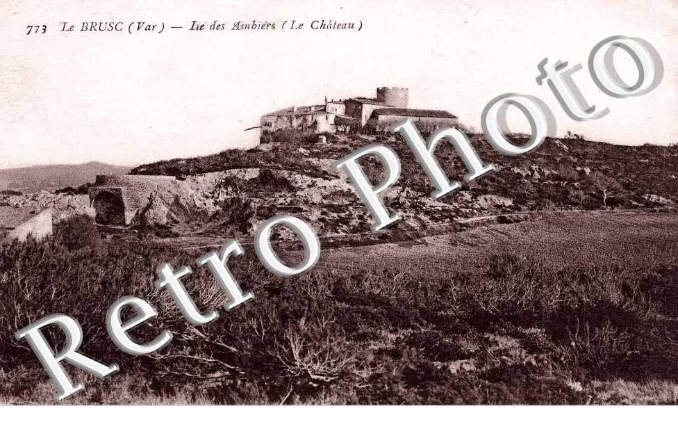 Le Brusc - ile des Embiers (le chateau)