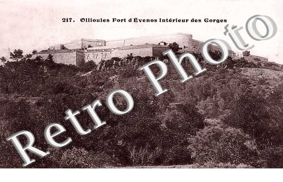 Fort d&#039;Evenos Interieur des Gorges