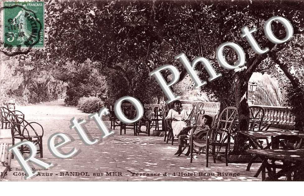 Terrasse de l&#039;Hotel Beau Rivage