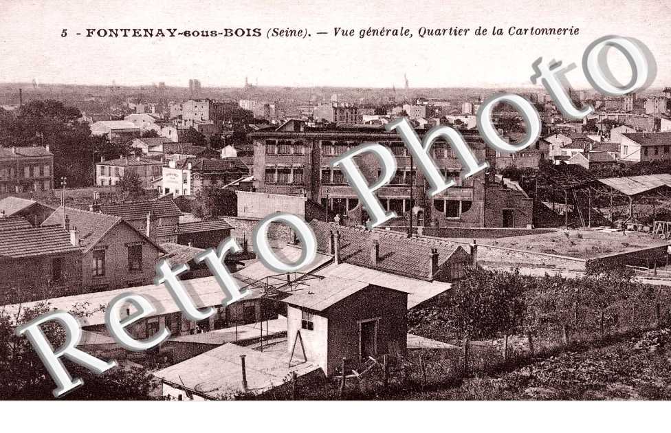Vue générale quartier de la cartonnerie