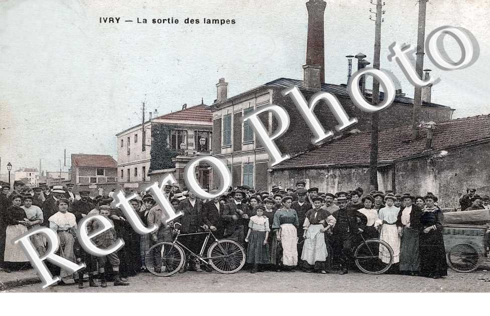 La sortie des lampes