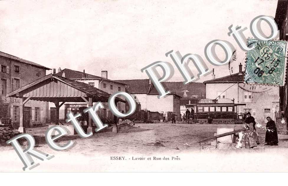 lavoir et rue des pres