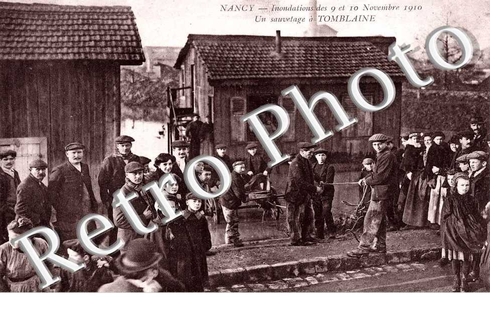 Un sauvetage - inondation 1910