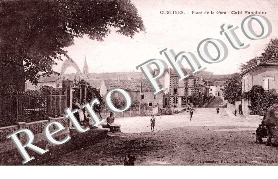 place de la Gare - Cafe Excelsior