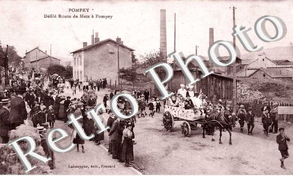 defile route de Metz a Pompey