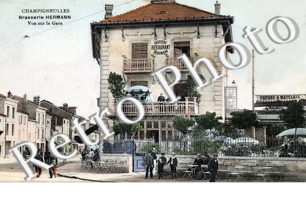 Vue sur la gare