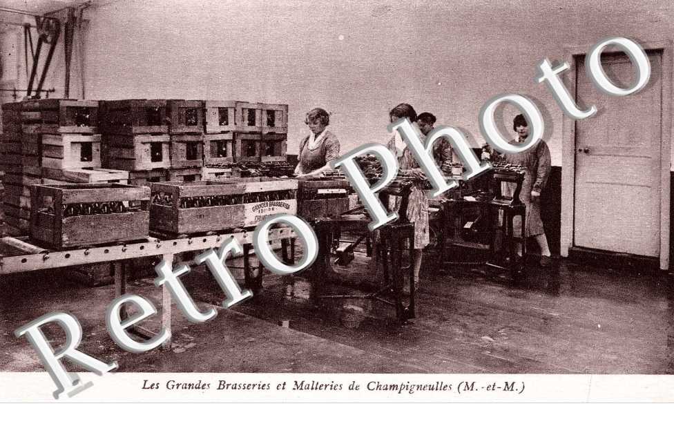 Brasseries et malteries - Machines a etiqueter les bouteilles