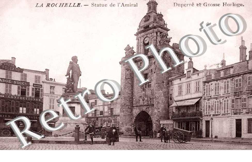 Statue de l'Amiral Duperre