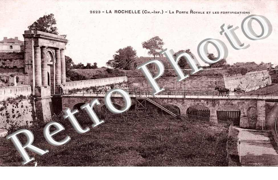 la Porte Royale et fortifications