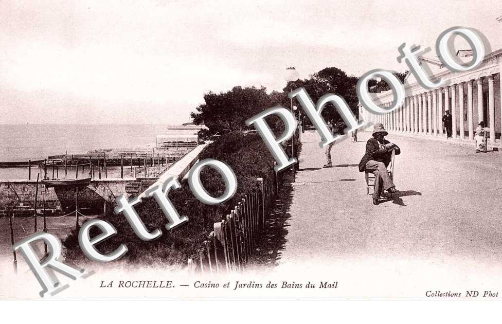 Casino et jardins des bains du Mail