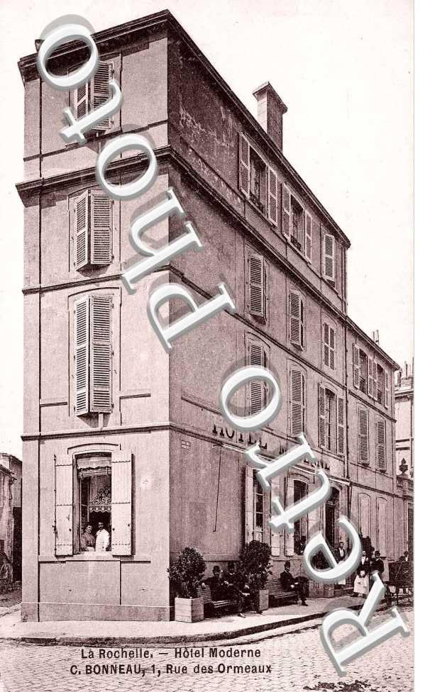 Hotel Moderne C. BONNEAU  1 rue des Ormeaux