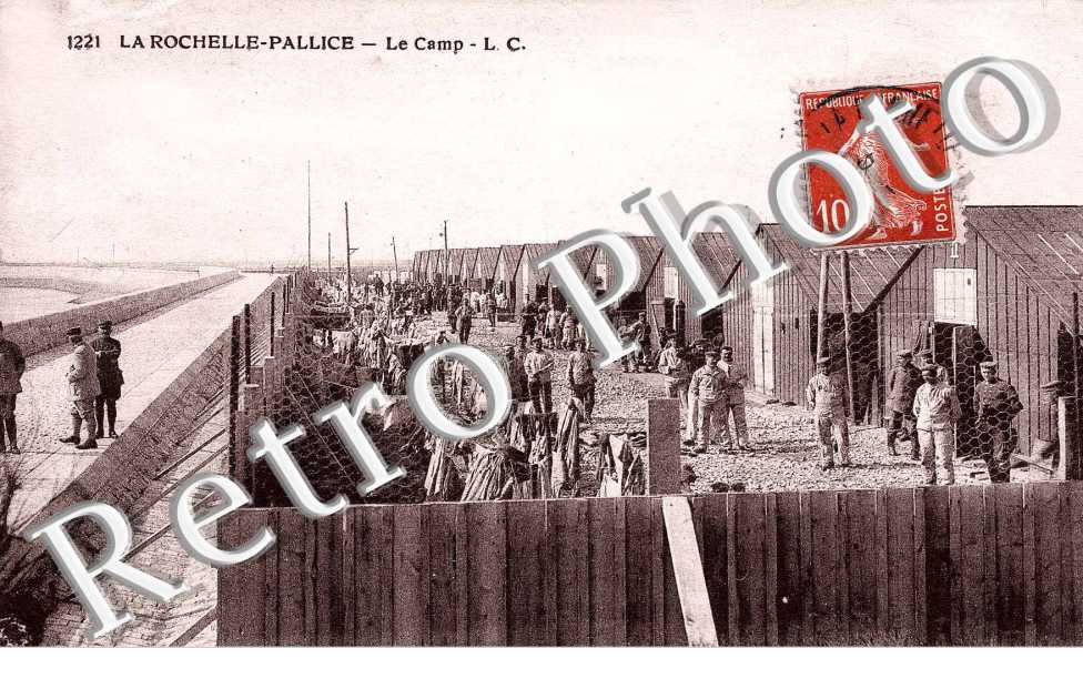 la ROCHELLE-PALLICE  Le camp