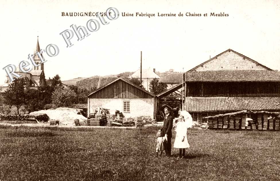 Usine fabrique lorraine de chaises et meubles