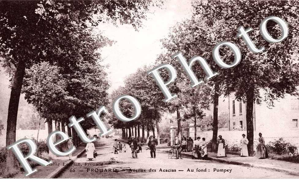 avenue des acacias Au fond: Pompey