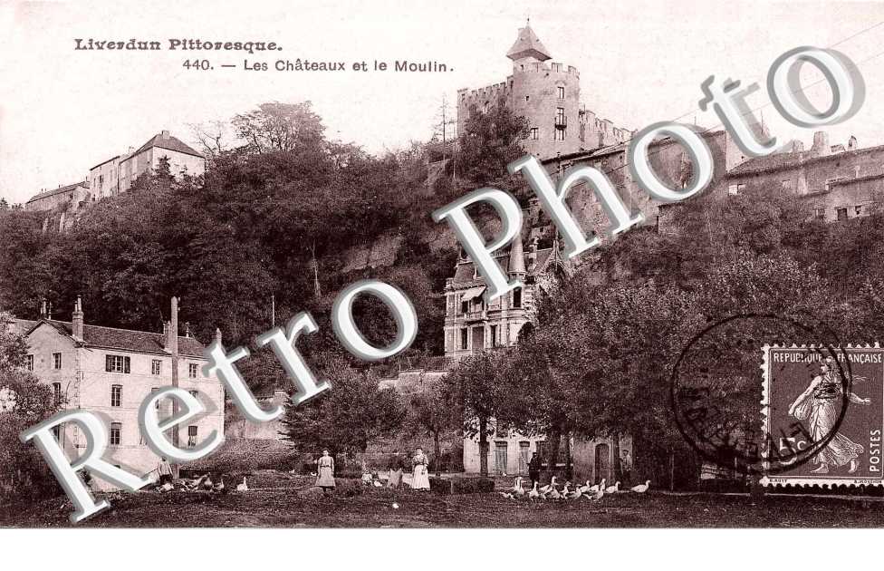 Les chateaux et le moulin