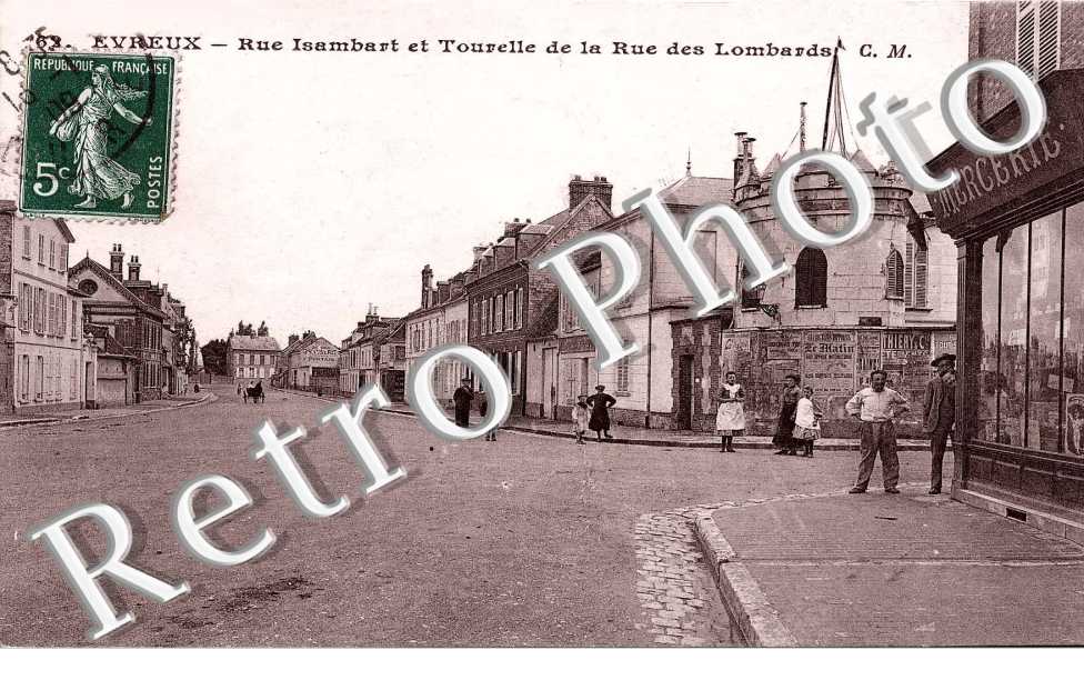 rue Isambart et Tourelle de la rie des Lombards