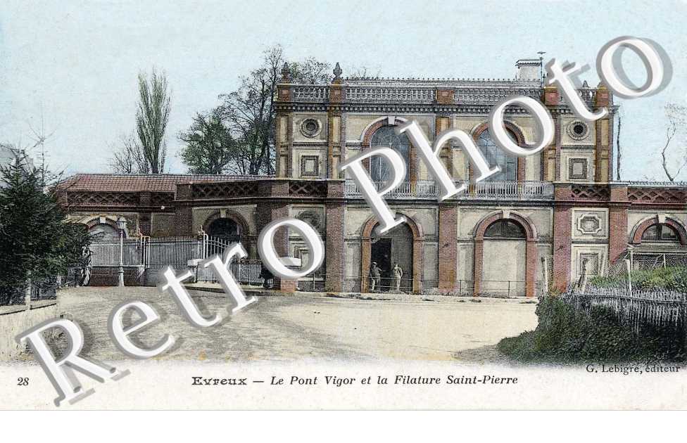 Le Pont Vigor et la Filature Saint Pierre