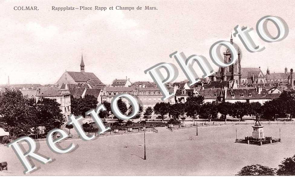 place Rapp et champ de Mars