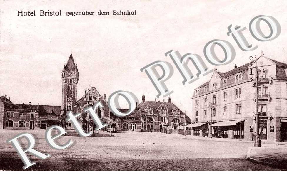 la gare et hotel Bristol