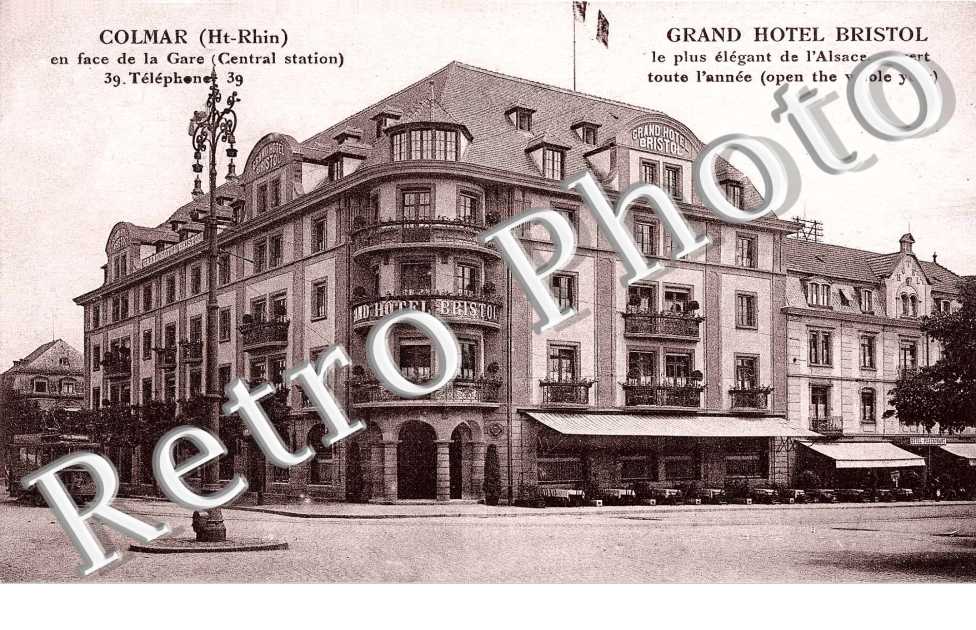 Grand hotel Bristol le plus ant de l&#039;Alsace  en face de la gare