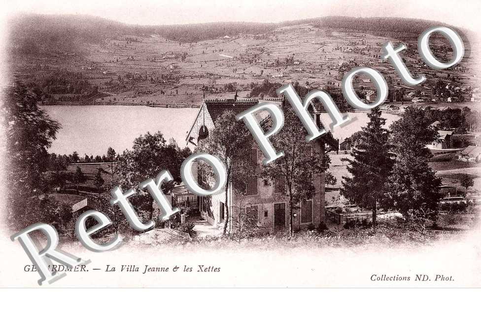 La villa Jeanne et les Xettes