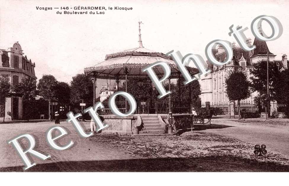Le kiosque  du boulevard du lac