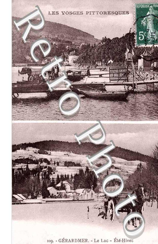 le lac ete hiver