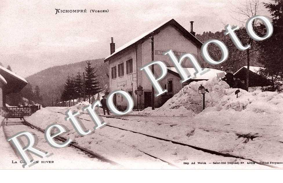 Kichompre - la gare en hiver