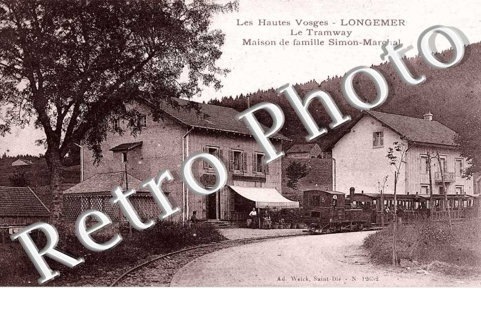 Le tramway - Maiosn de famille Simon-Marchal