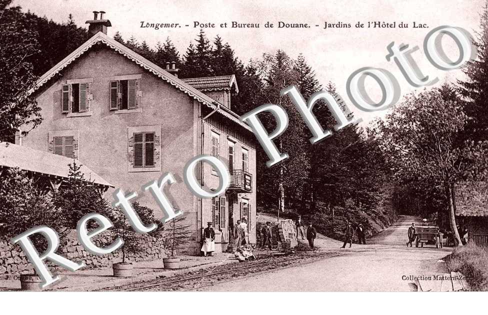Poste et bureau de Douane - jardin de l&#039;hotel du lac