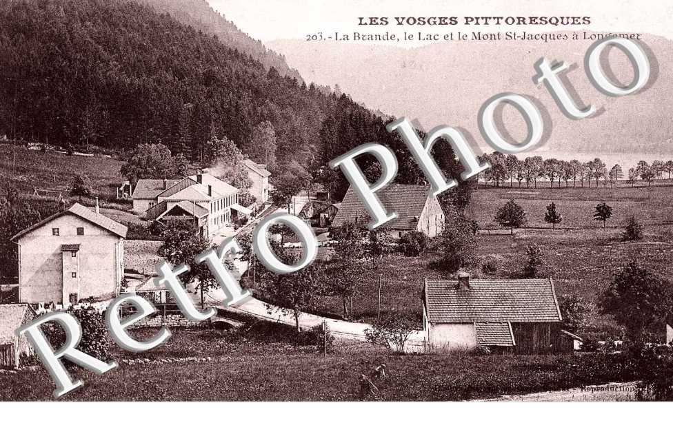 La Brande, le Lac et le Mont Saint Jacques