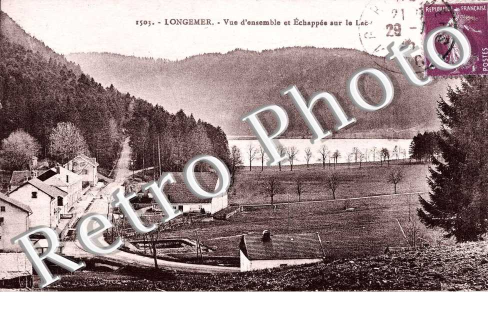 Vue d&#039;ensemble et echappee sur le Lac