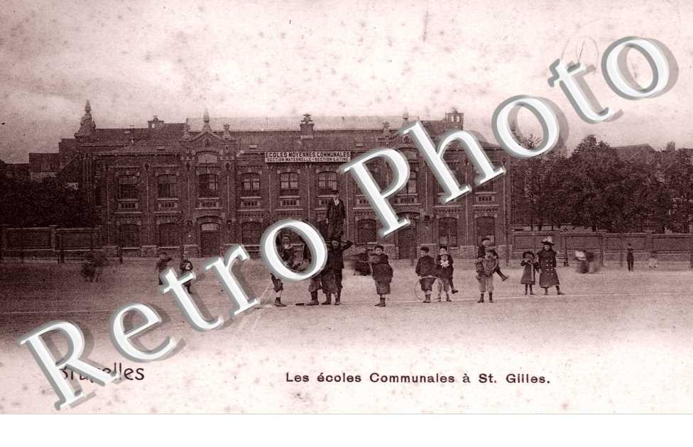 Les ecoles communales a Saint Gilles